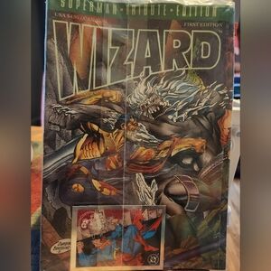 Wizard Superman Tribute Edition First Edition Comic Book New and Sealed